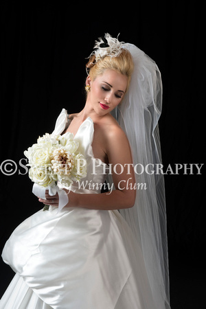 Bridal Gown in Studio